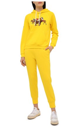 Женский хлопковое худи POLO RALPH LAUREN желтого цвета по цене 16250 руб., арт. 211792456 | Фото 2 Женский хлопковое худи POLO RALPH LAUREN желтого цвета, арт. 211792456 | Фото 2