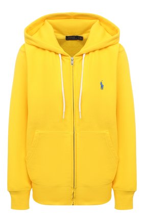 Женский хлопковая толстовка POLO RALPH LAUREN желтого цвета по цене 15200 руб., арт. 211780303 | Фото 1 Женский хлопковая толстовка POLO RALPH LAUREN желтого цвета, арт. 211780303 | Фото 1