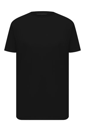 Женская хлопковая футболка WARDROBE.NYC черного цвета, арт. W1001R05 | Фото 1 (Материал внешний: Хлопок; Рукава: Короткие; Длина (для топов): Стандартные; Стили: Спорт-шик; Принт: Без принта; Женское Кросс-КТ: Футболка-одежда)