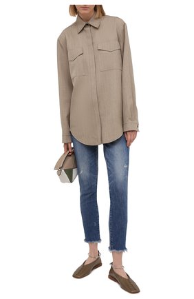 Женские джинсы MOUSSY синего цвета по цене 33800 руб., арт. 025ESC12-1170 | Фото 2 Женские джинсы MOUSSY синего цвета, арт. 025ESC12-1170 | Фото 2