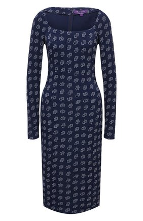 Женское платье из вискозы RALPH LAUREN темно-синего цвета по цене 186000 руб., арт. 290840872 | Фото 1 Женское платье из вискозы RALPH LAUREN темно-синего цвета, арт. 290840872 | Фото 1 (Рукава: Длинные; Длина Ж (юбки, платья, шорты): Миди; Материал внешний: Вискоза; Стили: Кэжуэл; Женское Кросс-КТ: Платье-одежда; Случай: Формальный)