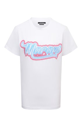 Женская хлопковая футболка ISABEL MARANT белого цвета по цене 14750 руб., арт. TS0619-21E038I/ZA0F | Фото 1 Женская хлопковая футболка ISABEL MARANT белого цвета, арт. TS0619-21E038I/ZA0F | Фото 1