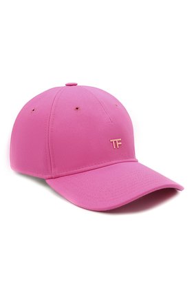 Женская хлопковая бейсболка TOM FORD фуксия цвета по цене 33250 руб., арт. WH002T-TCN008 | Фото 1 Женская хлопковая бейсболка TOM FORD фуксия цвета, арт. WH002T-TCN008 | Фото 1
