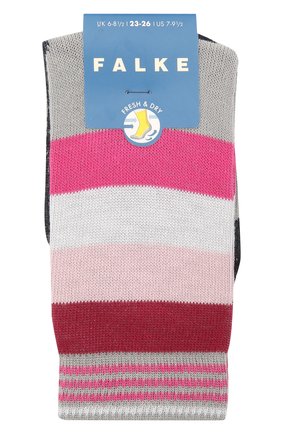 Детские носки FALKE розового цвета, арт. 12296. | Фото 1 (Региональные ограничения белый список (Axapta Mercury): RU; Кросс-КТ: Носки)