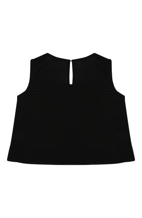 Детский топ ZHANNA & ANNA черного цвета по цене 4000 руб., арт. ZAG01252Black | Фото 2 Детский топ ZHANNA & ANNA черного цвета, арт. ZAG01252Black | Фото 2