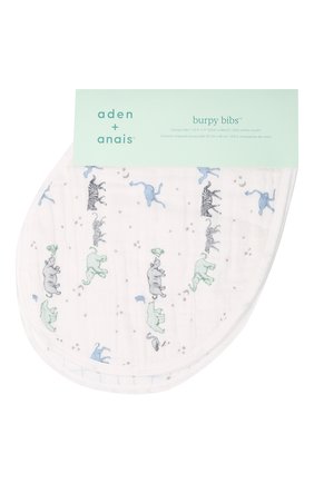 Детский комплект из двух нагрудников ADEN+ANAIS голубого цвета по цене 2760 руб., арт. ABBC20006 | Фото 1 Детский комплект из двух нагрудников ADEN+ANAIS голубого цвета, арт. ABBC20006 | Фото 1