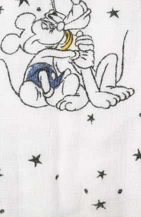 Детского хлопковое одеяло ADEN+ANAIS синего цвета, арт. EMBC10002DI | Фото 2 (Региональные ограничения белый список (Axapta Mercury): RU)