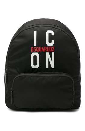 Детская рюкзак DSQUARED2 черного цвета по цене 20750 руб., арт. DQ0265-D005T | Фото 1 Детская рюкзак DSQUARED2 черного цвета, арт. DQ0265-D005T | Фото 1