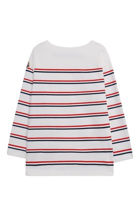 Детский комплект из лонгслива с брюками MONCLER белого цвета по цене 18550 руб., арт. G1-951-8M739-10-8790A | Фото 3 Детский комплект из лонгслива с брюками MONCLER белого цвета, арт. G1-951-8M739-10-8790A | Фото 3
