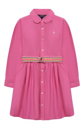 Детское хлопковое платье POLO RALPH LAUREN розового цвета по цене 9880 руб., арт. 312835211 | Фото 1 Детское хлопковое платье POLO RALPH LAUREN розового цвета, арт. 312835211 | Фото 1