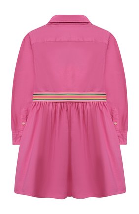Детское хлопковое платье POLO RALPH LAUREN розового цвета по цене 9880 руб., арт. 312835211 | Фото 2 Детское хлопковое платье POLO RALPH LAUREN розового цвета, арт. 312835211 | Фото 2