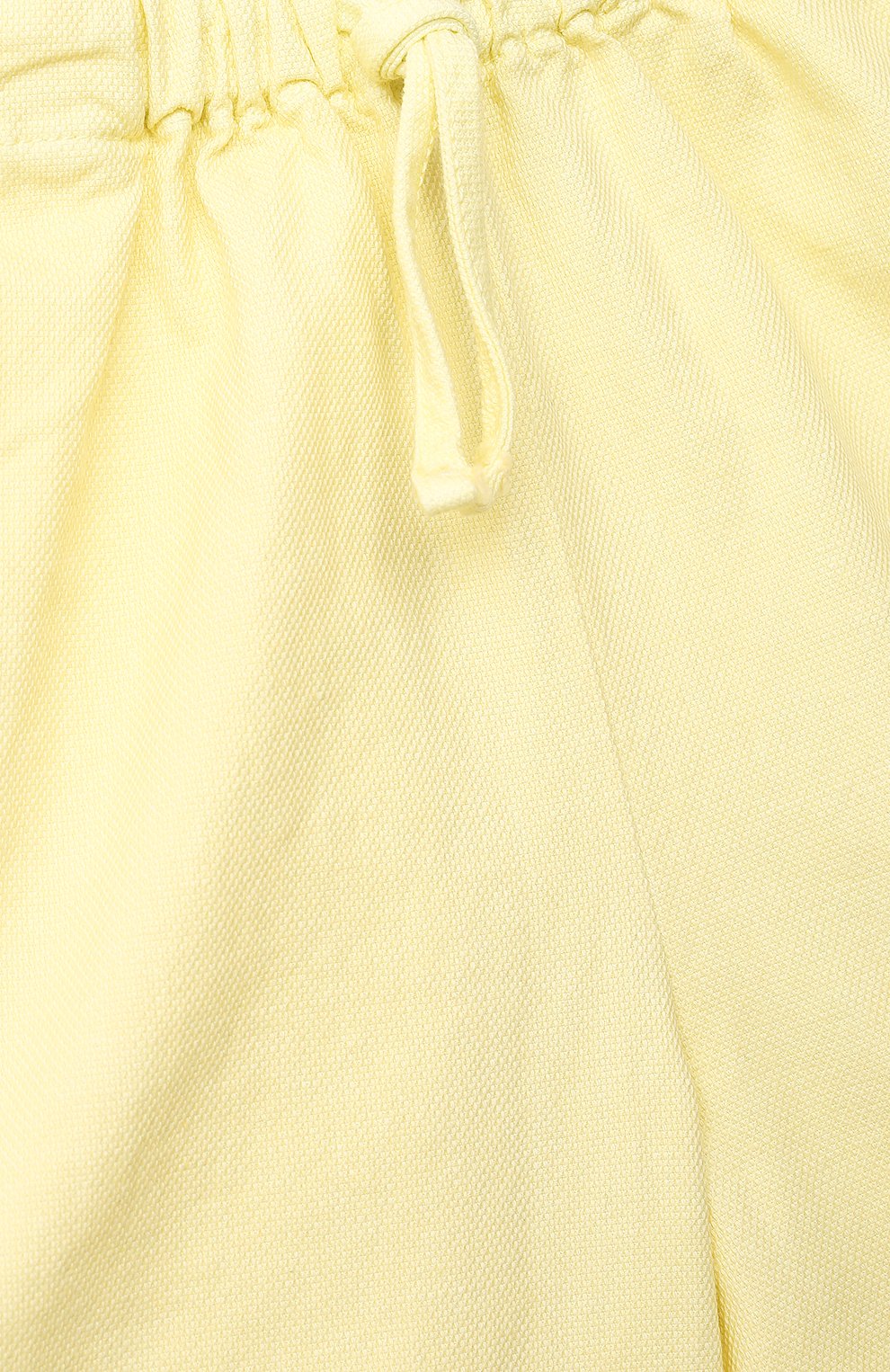 Детские хлопковые шорты IL GUFO желтого цвета, арт. P21PB148C6032/5A-8A | Фото 3 (Случай: Повседневный; Региональные ограничения белый список (Axapta Mercury): RU; Материал внешний: Хлопок; Девочки Кросс-КТ: Шорты-одежда; Ростовка одежда: 4 года | 104 см, 5 лет | 110 см, 7 лет | 122 см)