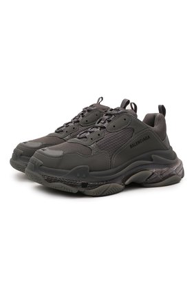 Мужские кроссовки triple s BALENCIAGA серого цвета по цене 83400 руб., арт. 541624/W2GA1 | Фото 1 Мужские кроссовки triple s BALENCIAGA серого цвета, арт. 541624/W2GA1 | Фото 1 (Материал внешний: Текстиль; Материал внутренний: Текстиль; Подошва: Массивная; Стили: Гранж; Материал утеплителя: Без утеплителя)