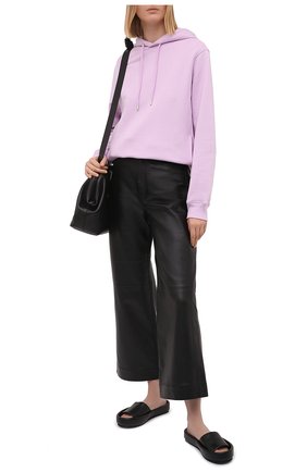 Женский хлопковое худи DRIES VAN NOTEN розового цвета по цене 34350 руб., арт. 211-11176-2629 | Фото 2 Женский хлопковое худи DRIES VAN NOTEN розового цвета, арт. 211-11176-2629 | Фото 2 (Материал внешний: Хлопок; Рукава: Длинные; Длина (для топов): Стандартные; Женское Кросс-КТ: Худи-одежда; Стили: Спорт-шик; Региональные ограничения белый список (Axapta Mercury): RU)