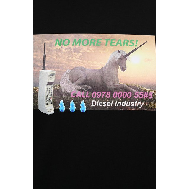 фото Хлопковая футболка diesel