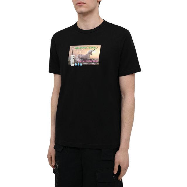 фото Хлопковая футболка diesel