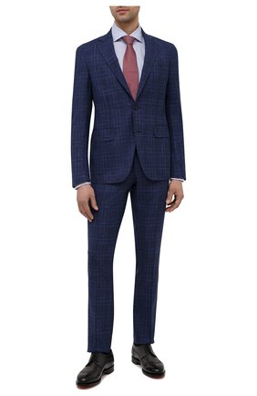 Мужская хлопковая сорочка ERMENEGILDO ZEGNA голубого цвета по цене 31700 руб., арт. 901331/9MS0BA | Фото 2 Мужская хлопковая сорочка ERMENEGILDO ZEGNA голубого цвета, арт. 901331/9MS0BA | Фото 2