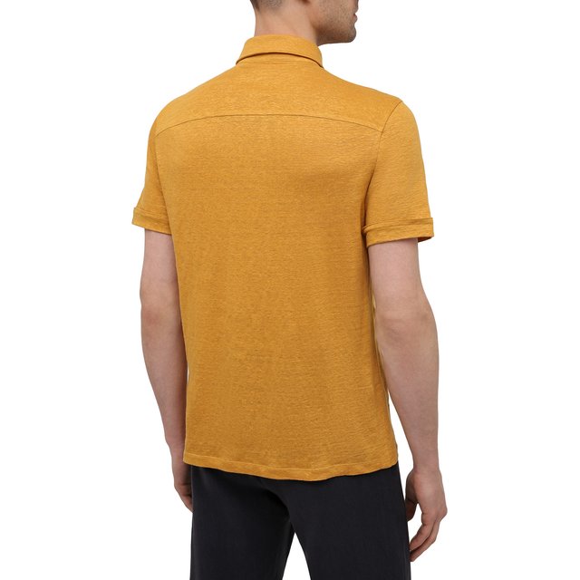 фото Льняное поло ermenegildo zegna