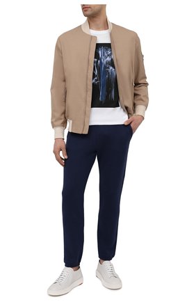 Мужская хлопковая футболка Z ZEGNA белого цвета по цене 16150 руб., арт. VW372/ZZ650H | Фото 2 Мужская хлопковая футболка Z ZEGNA белого цвета, арт. VW372/ZZ650H | Фото 2