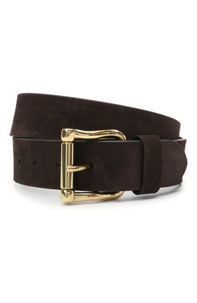 Мужской замшевый ремень RALPH LAUREN темно-коричневого цвета по цене 34650 руб., арт. 404833846 | Фото 1 Мужской замшевый ремень RALPH LAUREN темно-коричневого цвета, арт. 404833846 | Фото 1