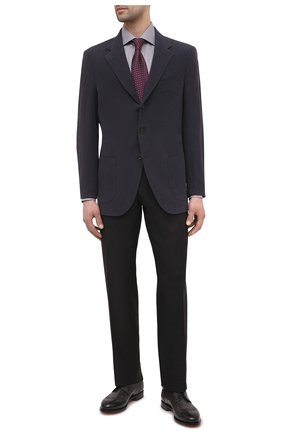 Мужская хлопковая сорочка BRIONI бордового цвета по цене 54450 руб., арт. RCA10L/P006M | Фото 2 Мужская хлопковая сорочка BRIONI бордового цвета, арт. RCA10L/P006M | Фото 2
