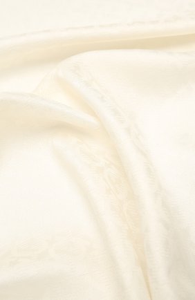 Женский шарф из шелка и шерсти SALVATORE FERRAGAMO светло-бежевого цвета по цене 23000 руб., арт. Z-0725370 | Фото 2 Женский шарф из шелка и шерсти SALVATORE FERRAGAMO светло-бежевого цвета, арт. Z-0725370 | Фото 2