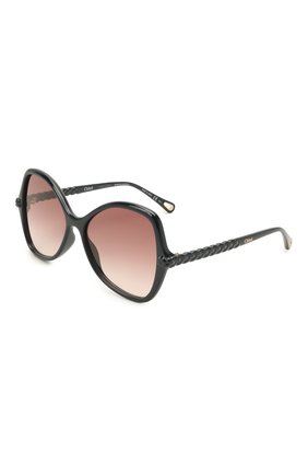 Женские солнцезащитные очки CHLOÉ черного цвета по цене 29500 руб., арт. CH0001S | Фото 1 Женские солнцезащитные очки CHLOÉ черного цвета, арт. CH0001S | Фото 1