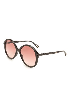 Женские солнцезащитные очки CHLOÉ черного цвета по цене 29500 руб., арт. CH0002S | Фото 1 Женские солнцезащитные очки CHLOÉ черного цвета, арт. CH0002S | Фото 1