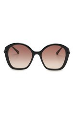 Женские солнцезащитные очки CHLOÉ темно-синего цвета, арт. CH0003S | Фото 3 (Тип очков: С/з; Очки форма: Бабочка)