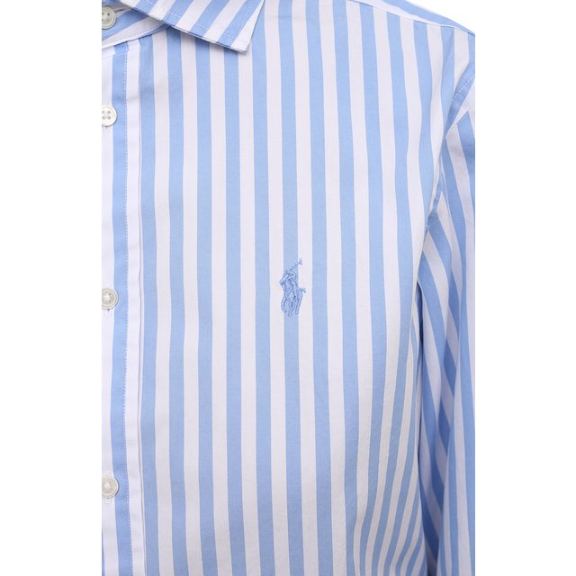 фото Хлопковая рубашка polo ralph lauren