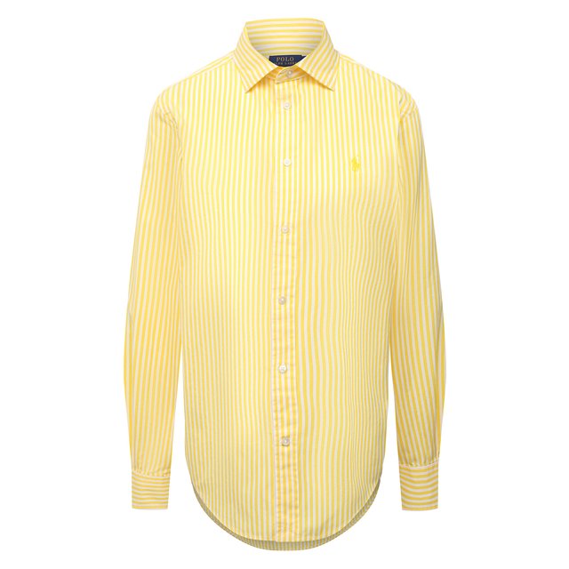 фото Хлопковая рубашка polo ralph lauren