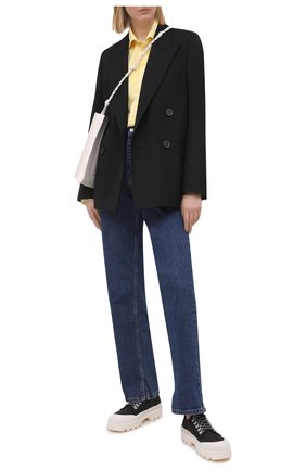 Женская хлопковая рубашка POLO RALPH LAUREN желтого цвета по цене 12050 руб., арт. 211784161 | Фото 2 Женская хлопковая рубашка POLO RALPH LAUREN желтого цвета, арт. 211784161 | Фото 2