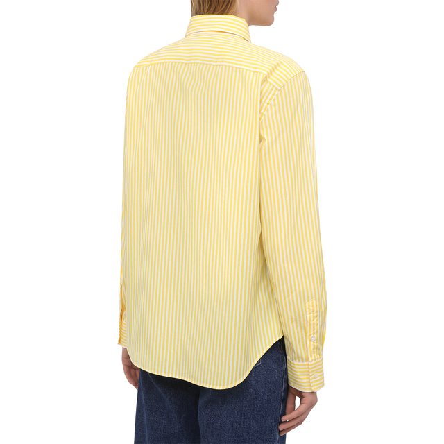 фото Хлопковая рубашка polo ralph lauren