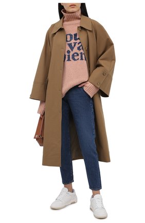 Женский шерстяной свитер ZADIG&VOLTAIRE светло-розового цвета по цене 34200 руб., арт. SKMF1114F | Фото 2 Женский шерстяной свитер ZADIG&VOLTAIRE светло-розового цвета, арт. SKMF1114F | Фото 2