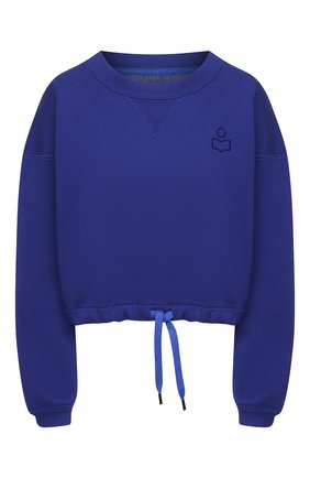 Женский хлопковый свитшот ISABEL MARANT синего цвета по цене 24350 руб., арт. SW0298-21E006W/MARG0 | Фото 1 Женский хлопковый свитшот ISABEL MARANT синего цвета, арт. SW0298-21E006W/MARG0 | Фото 1