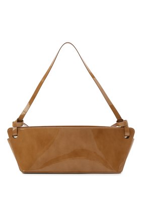 Женская сумка ramona REJINA PYO коричневого цвета по цене 49950 руб., арт. IB52/PATENT LEATHER | Фото 1 Женская сумка ramona REJINA PYO коричневого цвета, арт. IB52/PATENT LEATHER | Фото 1