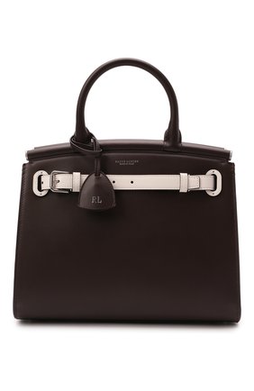 Женская сумка rl 50 medium RALPH LAUREN темно-коричневого цвета по цене 189000 руб., арт. 435841216 | Фото 1 Женская сумка rl 50 medium RALPH LAUREN темно-коричневого цвета, арт. 435841216 | Фото 1