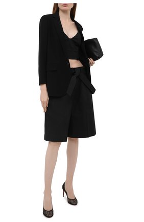 Женские комбинированные туфли filomena 85 CHRISTIAN LOUBOUTIN черного цвета по цене 61900 руб., арт. 1210557/FIL0MENA 85 | Фото 2 Женские комбинированные туфли filomena 85 CHRISTIAN LOUBOUTIN черного цвета, арт. 1210557/FIL0MENA 85 | Фото 2