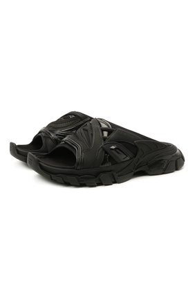 Женские комбинированные шлепанцы track BALENCIAGA черного цвета по цене 349500 тенге, арт. 618084/W2NA1 | Фото 1 Женские комбинированные шлепанцы track BALENCIAGA черного цвета, арт. 618084/W2NA1 | Фото 1 (Материал внутренний: Текстиль; Материал внешний: Текстиль; Подошва: Платформа)