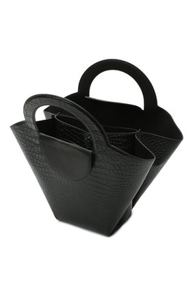 Женский сумка-тоут doll large BOTTEGA VENETA черного цвета по цене 336500 руб., арт. 658516/VA450 | Фото 4 Женский сумка-тоут doll large BOTTEGA VENETA черного цвета, арт. 658516/VA450 | Фото 4 (Сумки-технические: Сумки-шопперы; Ошибки технического описания: Нет ширины; Размер: medium, large; Материал: Натуральная кожа; Региональные ограничения белый список (Axapta Mercury): RU)