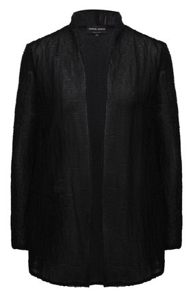 Женский жакет GIORGIO ARMANI черного цвета по цене 126500 руб., арт. 3KAG71/AJGGZ | Фото 1 Женский жакет GIORGIO ARMANI черного цвета, арт. 3KAG71/AJGGZ | Фото 1
