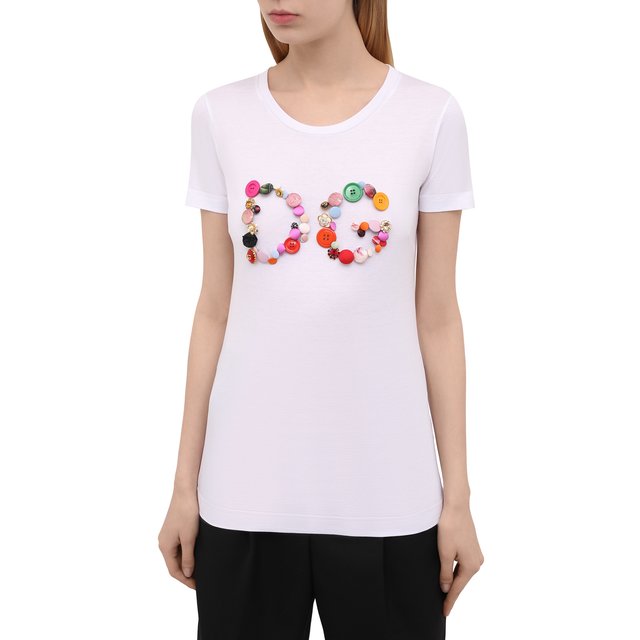 фото Хлопковая футболка dolce & gabbana