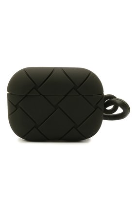 Чехол для airpods BOTTEGA VENETA темно-зеленого цвета по цене 11700 руб., арт. 650530/V0EY1 | Фото 1 Чехол для airpods BOTTEGA VENETA темно-зеленого цвета, арт. 650530/V0EY1 | Фото 1