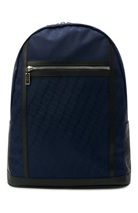Мужской текстильный рюкзак ZILLI темно-синего цвета, арт. MJL-0BR05-J0440/0001 | Фото 1 (Материал: Текстиль; Размер: large)