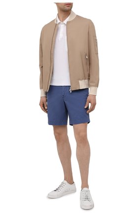 Мужские хлопковые шорты POLO RALPH LAUREN синего цвета по цене 13100 руб., арт. 710799213 | Фото 2 Мужские хлопковые шорты POLO RALPH LAUREN синего цвета, арт. 710799213 | Фото 2