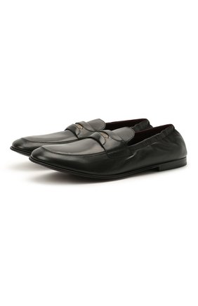 Мужские кожаные лоферы layered dna DOLCE & GABBANA черного цвета по цене 56050 руб., арт. A50435/AW593 | Фото 1 Мужские кожаные лоферы layered dna DOLCE & GABBANA черного цвета, арт. A50435/AW593 | Фото 1 (Материал внутренний: Натуральная кожа; Мужское Кросс-КТ: Лоферы-обувь; Стили: Кэжуэл; Материал внешний: Кожа)