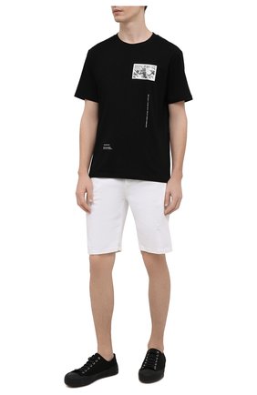 Мужские джинсовые шорты PREMIUM MOOD DENIM SUPERIOR белого цвета по цене 14900 руб., арт. S21 03103S27/PAUL/S | Фото 2 Мужские джинсовые шорты PREMIUM MOOD DENIM SUPERIOR белого цвета, арт. S21 03103S27/PAUL/S | Фото 2