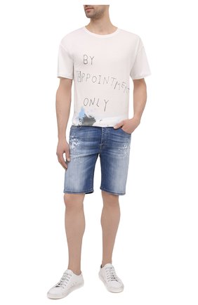 Мужские джинсовые шорты PREMIUM MOOD DENIM SUPERIOR синего цвета по цене 16800 руб., арт. S21 03527S400/BARRET/S | Фото 2 Мужские джинсовые шорты PREMIUM MOOD DENIM SUPERIOR синего цвета, арт. S21 03527S400/BARRET/S | Фото 2