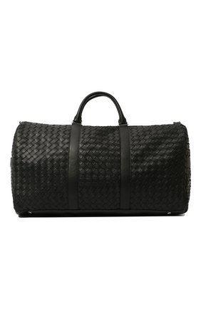 Мужская кожаная дорожная сумка BOTTEGA VENETA черного цвета по цене 485000 руб., арт. 650061/V0E51 | Фото 1 Мужская кожаная дорожная сумка BOTTEGA VENETA черного цвета, арт. 650061/V0E51 | Фото 1 (Материал: Натуральная кожа; Ремень/цепочка: На ремешке; Размер: large)