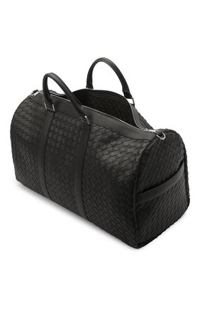 Мужская кожаная дорожная сумка BOTTEGA VENETA темно-зеленого цвета по цене 485000 руб., арт. 650061/V0E51 | Фото 4 Мужская кожаная дорожная сумка BOTTEGA VENETA темно-зеленого цвета, арт. 650061/V0E51 | Фото 4 (Материал: Натуральная кожа; Региональные ограничения белый список (Axapta Mercury): RU; Ремень/цепочка: На ремешке; Размер: large)